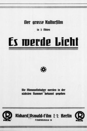Es werde Licht! 1. Teil's poster