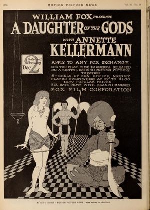 A Daughter of the Gods's poster