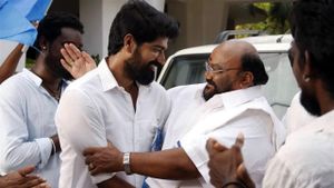 RK Nagar's poster