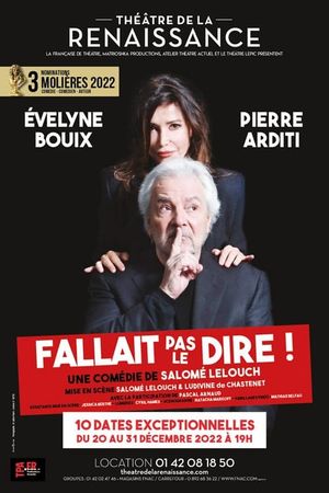 Fallait pas le dire !'s poster