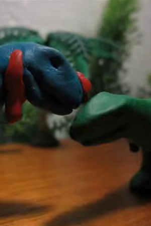 Jurassic Fight Club - Cannibal Dinosaur Claymation's poster image