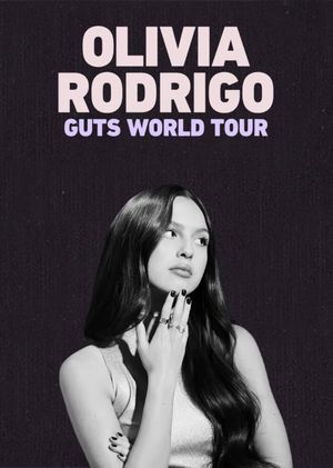 Olivia Rodrigo: GUTS World Tour's poster