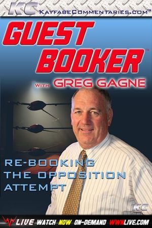 Guest Booker with Greg Gagne's poster