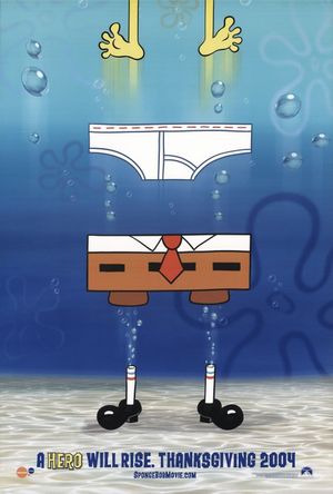 The SpongeBob SquarePants Movie's poster