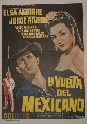 La vuelta del Mexicano's poster