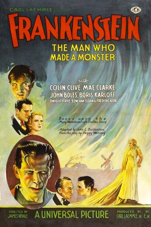 Frankenstein's poster