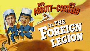 Abbott and Costello in the Foreign Legion's poster
