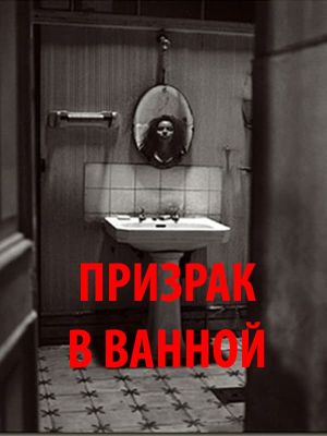 Ghost in bathroom's poster image