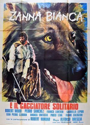 Zanna Bianca e il cacciatore solitario's poster