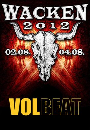 Volbeat: Live at Wacken Open Air 2012's poster