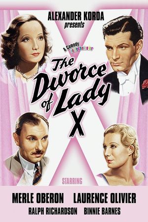 The Divorce of Lady X's poster
