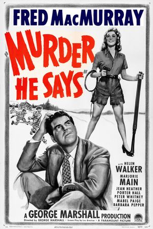 Murder, He Says's poster