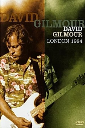 David Gilmour - London 1984's poster