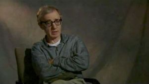 Woody Allen on Ingmar Bergman's poster