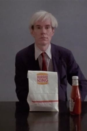 Andy Warhol Eating a Hamburger's poster