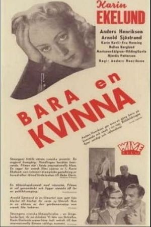 Bara en kvinna's poster