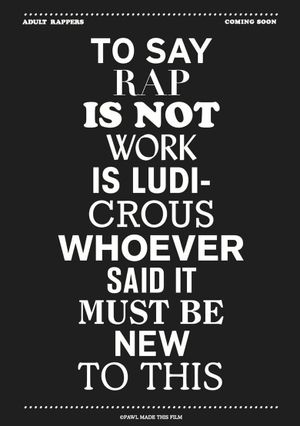Adult Rappers's poster