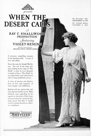 When the Desert Calls's poster