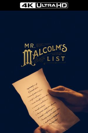 Mr. Malcolm's List's poster