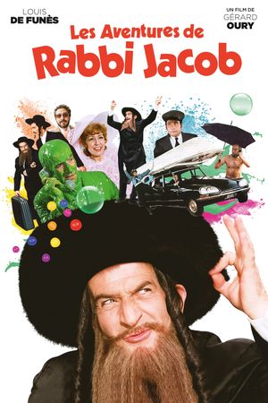The Mad Adventures of Rabbi Jacob's poster