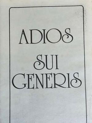 Adiós Sui Generis's poster