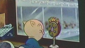 Porky's Baseball Broadcast's poster