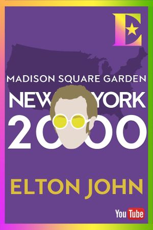 Elton John - Madison Square Garden's poster