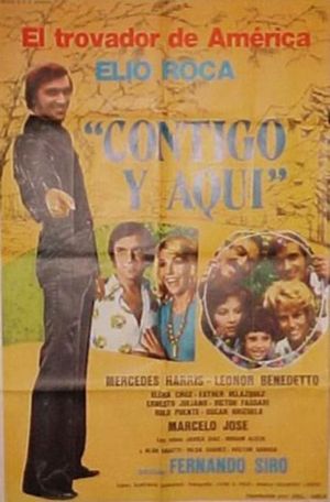 Contigo y aquí's poster
