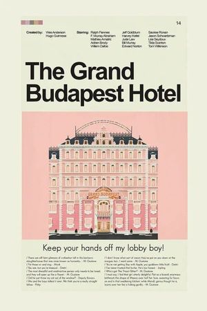 The Grand Budapest Hotel's poster