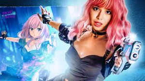 Skye Hoshi: Anime Girl's poster