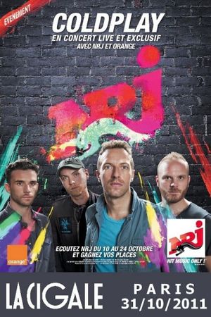 Coldplay - Live at La Cigale 2011's poster image