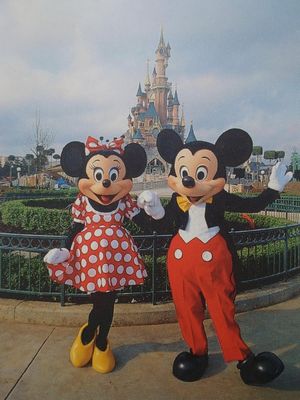 The Grand Opening of Euro Disneyland's poster