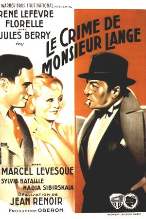 The Crime of Monsieur Lange's poster