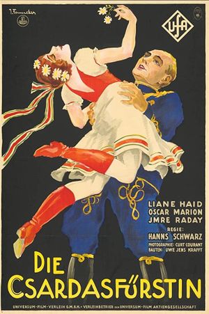 Die Czardasfürstin's poster