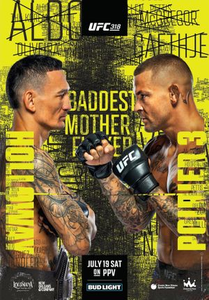 UFC 318: Holloway vs. Poirier 3's poster