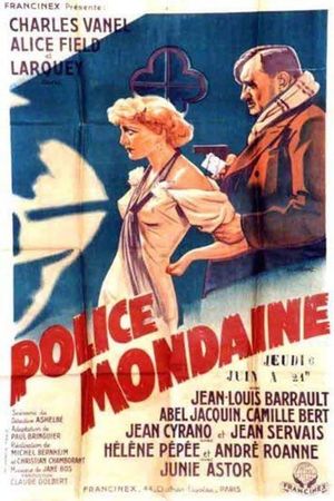 Police mondaine's poster