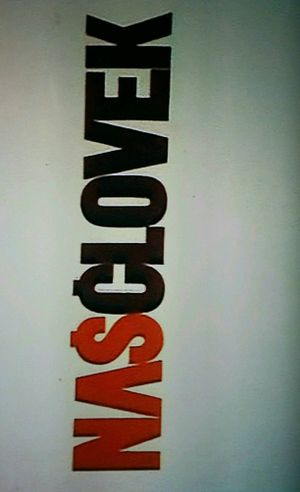 Nas clovek's poster