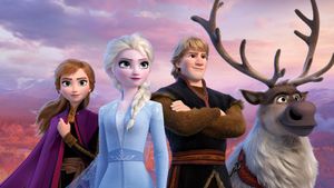 Frozen II's poster