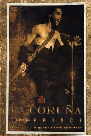 Prince - Live in La Coruna 1990's poster