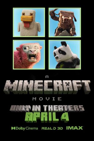 A Minecraft Movie's poster