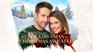 Never Kiss a Man in a Christmas Sweater's poster