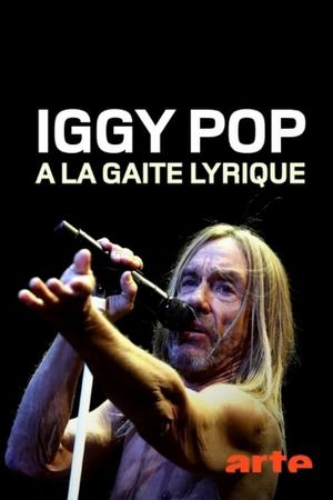 Iggy Pop Live at La Gaîté Lyrique, Paris's poster