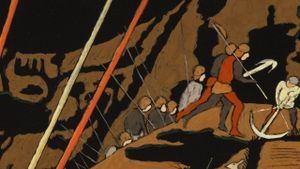 The Battle of San Romano's poster