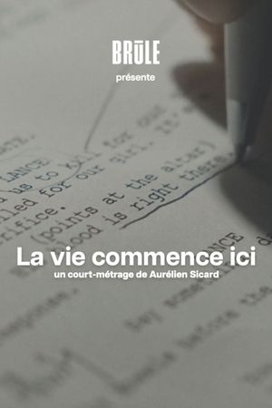 La vie commence ici's poster