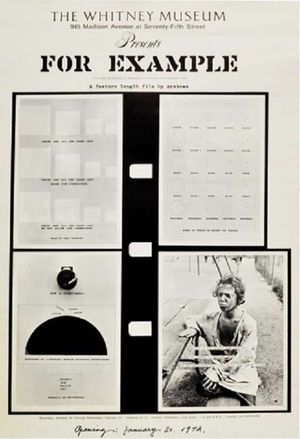 For Example: A Critique of Never's poster