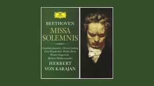 Beethoven · Missa Solemnis - Herbert von Karajan's poster