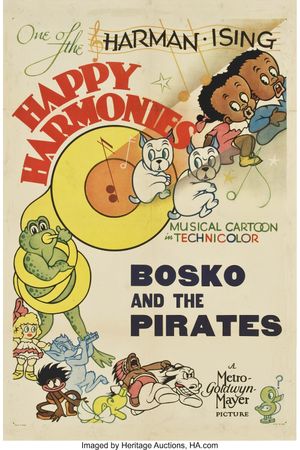 Little Ol' Bosko and the Pirates's poster