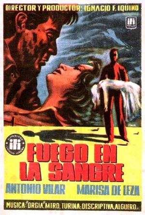 Fuego en la sangre's poster