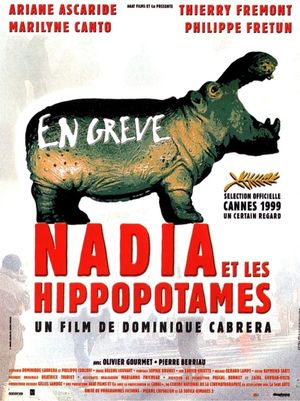Nadia et les hippopotames's poster