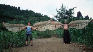 The Bird People in China's poster